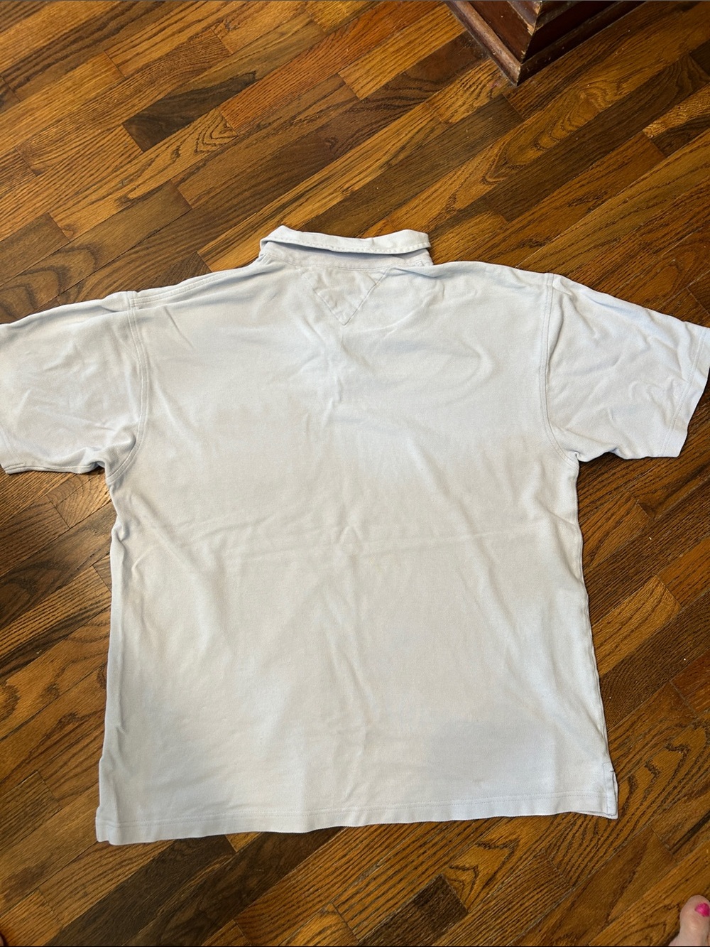 Tommy Hilfiger Light Gray Chest-Pocket Polo - Picture 8 of 8